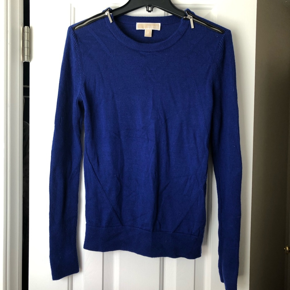 Michael Kors blue sweater